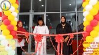 2 Tumpeng dan Pelepasan Balon Merah Putih Meriahkan Launching Toko Sembako " Putri Aurel "