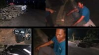 BUKTI NYATA : Proyek PU Dikerjakan Asal adalah Kini Memakan Korban, LPK-RI Gresik Tegur Keras Pihak Kontraktor