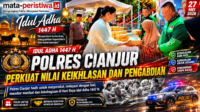 Idul Adha 1447 H, Polres Cianjur Perkuat Nilai Keikhlasan dan Pengabdian Idul Adha 1447 H, Polres Cianjur Perkuat Nilai Keikhlasan dan Pengabdian