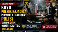 KRYD Polsek Rajadesa Perkuat Kehadiran Polisi untuk Jaga Kondusivitas Wilayah