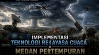 Implementasi Teknologi Rekayasa Cuaca di Medan Pertempuran