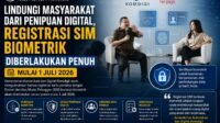 Lindungi Masyarakat dari Penipuan Digital, Registrasi SIM Biometrik Diberlakukan Penuh Mulai 1 Juli 2026