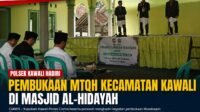 Polsek Kawali Hadiri Pembukaan MTQH Kecamatan Kawali di Masjid Al-Hidayah