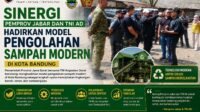 Sinergi Pemprov Jabar dan TNI AD Hadirkan Model Pengolahan Sampah Modern di Kota Bandung