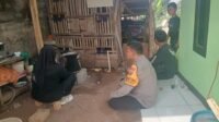Lewat Door to Door, Bhabinkamtibmas Cileunyi Kulon Ajak Warga Jaga Kamtibmas