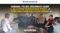 Humanis, Polsek Cihaurbeuti Hadir Selesaikan Perselisihan Proses Pemilihan PAW Kades Pasirtamiang
