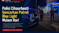 Polisi Cihaurbeuti Gencarkan Patroli Blue Light Malam Hari