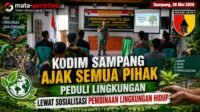 Kodim Sampang Ajak Semua Pihak Peduli Lingkungan Lewat Sosialisasi Pembinaan Lingkungan Hidup
