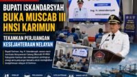 Bupati Iskandarsyah Buka Muscab III HNSI Karimun, Tekankan Perjuangan Kesejahteraan Nelayan