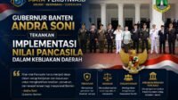 Gubernur Banten Andra Soni Tekankan Implementasi Nilai Pancasila dalam Kebijakan Daerah