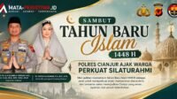 Sambut Tahun Baru Islam 1448 H, Polres Cianjur Ajak Warga Perkuat Silaturahmi