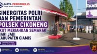 Sinergitas Polri dan Pemerintah, Polsek Cikoneng Ikut Meriahkan Semarak Hari Jadi Kabupaten Ciamis
