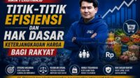 Titik-Titik Efisiensi dan Hak Dasar Keterjangkauan Harga Bagi Rakyat