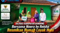 BAZNAS Kabupaten Bandung Bersama Noera by Reisha Resmikan Rumah Layak Huni di Soreang