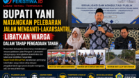 Bupati Yani Matangkan Pelebaran Jalan Menganti-Lakarsantri, Libatkan Warga dalam Tahap Pengadaan Tanah