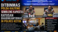 Ditbinmas Polda Kalteng Gembleng Kapasitas Ratusan Bhabinkamtibmas di Polres Kotim