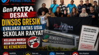 GenPATRA Desak Dinsos Gresik Evaluasi Batas Usia Sekolah Rakyat, Keluhan Warga Akan Dilaporkan ke Kemensos