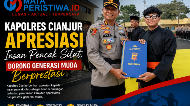 Kapolres Cianjur Apresiasi Insan Pencak Silat, Dorong Generasi Muda Berprestasi