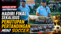 Kapolres Kotim dan Forkopimda Hadiri Final Sekaligus Penutupan Pertandingan Mini Soccer