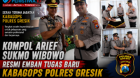 Kompol Arief Sukmo Wibowo Resmi Emban Tugas Baru KabagOps Polres Gresik