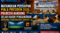 Matangkan Persiapan Piala Presiden 2026, Polresta Bandung Gelar Rakor Pengamanan Bersama Stakeholder Terkait