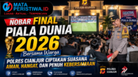 Nobar Final Piala Dunia 2026 Bersama Warga, Polres Cianjur Ciptakan Suasana Aman, Hangat, dan Penuh Kebersamaan