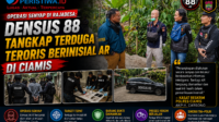 Operasi Senyap di Rajadesa Densus 88 Tangkap Terduga Teroris Berinisial AR di Ciamis