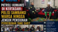 Patroli Humanis di Kertasari Polisi Sambangi Warga Hingga Jenguk Pensiunan Perkebunan yang Sakit
