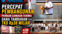 Percepat Pembangunan, Pemkab Samosir Terima Dana Tambahan TKD Rp38 Miliar