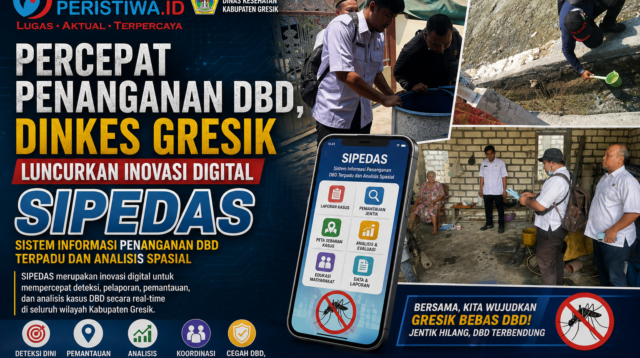 Percepat Penanganan DBD, Dinkes Gresik Luncurkan Inovasi Digital SIPEDAS