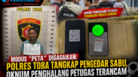Polres Toba Tangkap Pengedar Sabu, Oknum Penghalang Petugas Terancam Proses Hukum