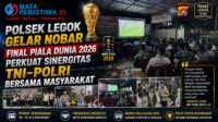 Polsek Legok Gelar Nobar Final Piala Dunia 2026, Perkuat Sinergitas TNI-Polri Bersama Masyarakat