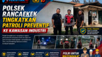 Polsek Rancaekek Tingkatkan Patroli Preventif ke Kawasan Industri