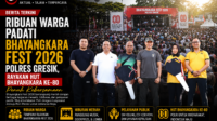 Ribuan Warga Padati Bhayangkara Fest 2026 Polres Gresik
