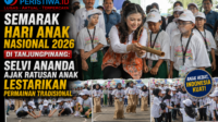 Semarak Hari Anak Nasional 2026 di Tanjungpinang Selvi Ananda Ajak Ratusan Anak Lestarikan Permainan Tradisional