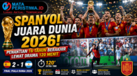 Spanyol Juara Dunia 2026! Penantian 16 Tahun Berakhir Lewat Drama 120 Menit