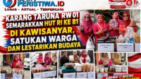 Karang Taruna RW 01 Semarakkan HUT RI ke 81 di Kawisanyar, Satukan Warga dan Lestarikan Budaya
