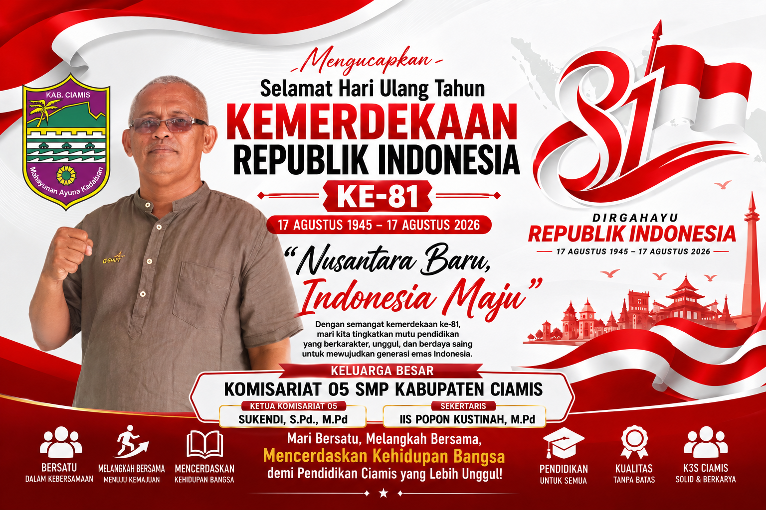 Keluarga Besar Komisariat 05 SMP Kabupaten Ciamis