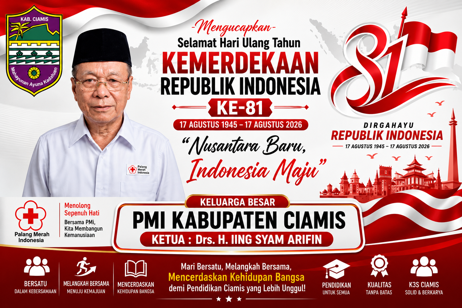Keluarga Besar PMI Kabupaten Ciamis