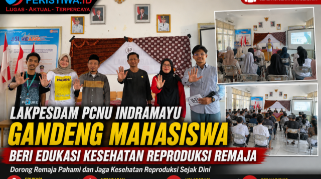 Lakpesdam PCNU Indramayu Gandeng Mahasiswa Beri Edukasi Kesehatan Reproduksi Remaja