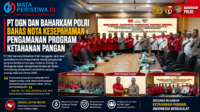 PT DGN dan Baharkam Polri Bahas Nota Kesepahaman Pengamanan Program Ketahanan panganĀ