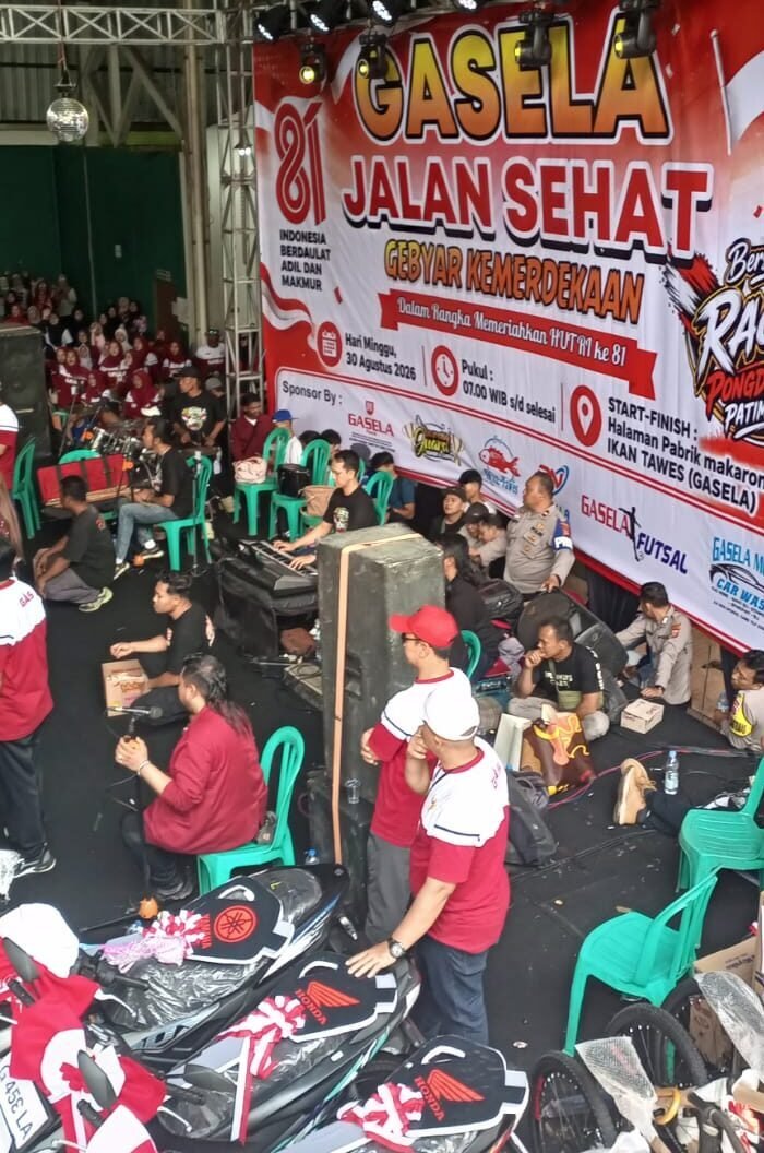 Meriahkan HUT RI ke-81, Gebyar Jalan Sehat Gasela di Cikoneng Ciamis Diikuti 3 Ribu Peserta