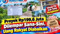 Dinas PU Kab Toba Menghindar! Proyek Rp199,6 Juta Dilempar Sana-Sini, Uang Rakyat Diabaikan