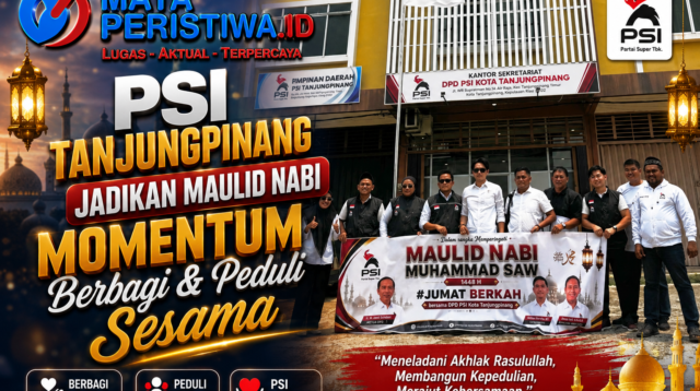 PSI Tanjungpinang Jadikan Maulid Nabi Momentum Berbagi dan Peduli Sesama
