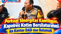 Perkuat Sinergitas Kamtibmas, Kapolres Kotim Bersilaturahmi ke Kantor DAD dan Batamad