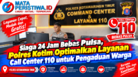 Siaga 24 Jam Bebas Pulsa, Polres Kotim Optimalkan Layanan Call Center 110 untuk Pengaduan Warga