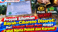 Dugaan Suap Pers Hingga Catut Nama Polsek dan Koramil