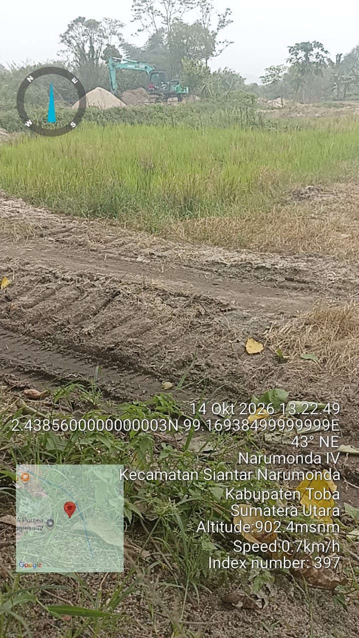 Galian C Diduga Tanpa Izin di Parparean Berjalan Mulus: Pengawasan Dinas Terkait Dipertanyakan, Jalan Rakyat Rusak
