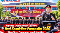 Kapolres Gresik Pimpin Upacara Hari Kesaktian Pancasila 2026, Teguhkan Persatuan dan Integritas